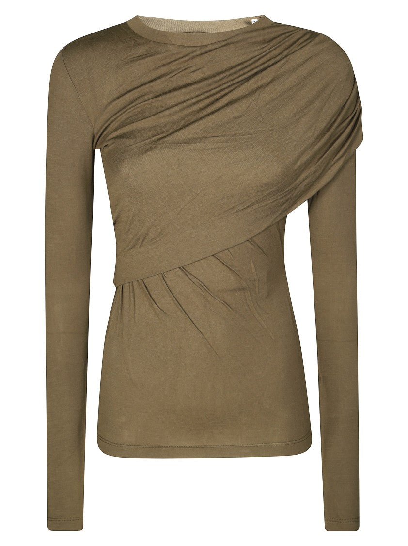 Isabel Marant Étoile Fitted Minimalist Top In Modal Blend