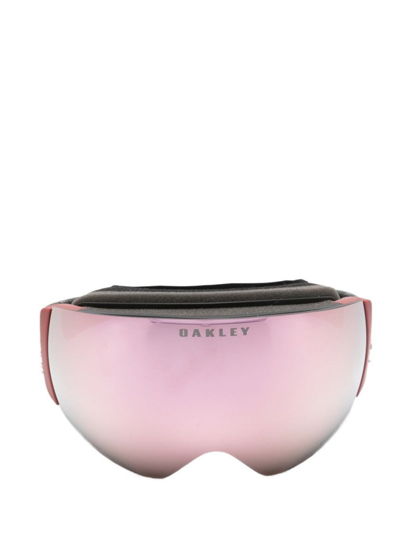 Oakley Wraparound Sport Sunglasses With Reflective Lens