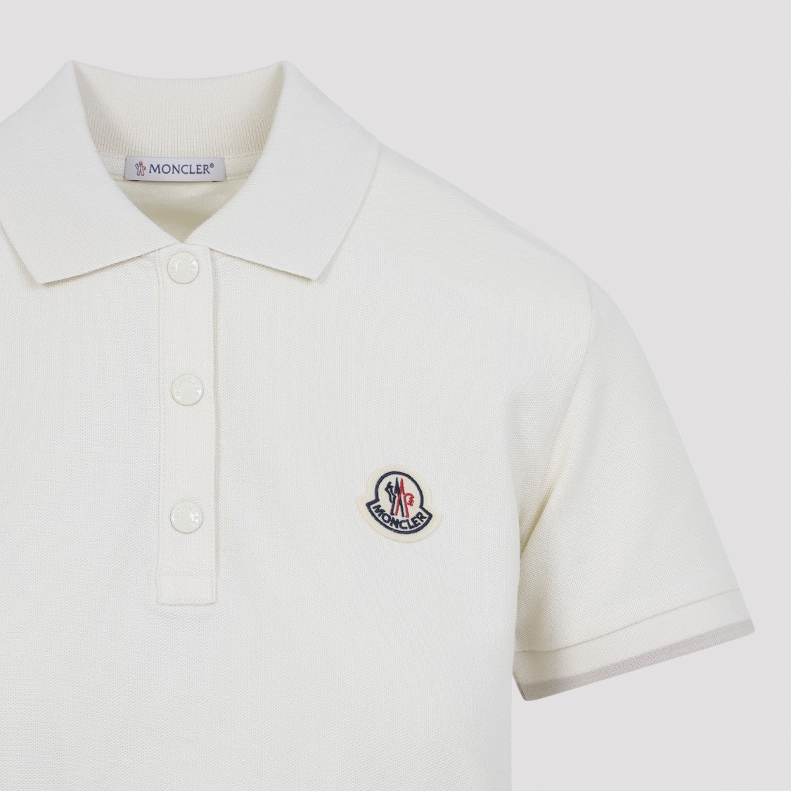 Moncler Polo Shirt With Classic Collar