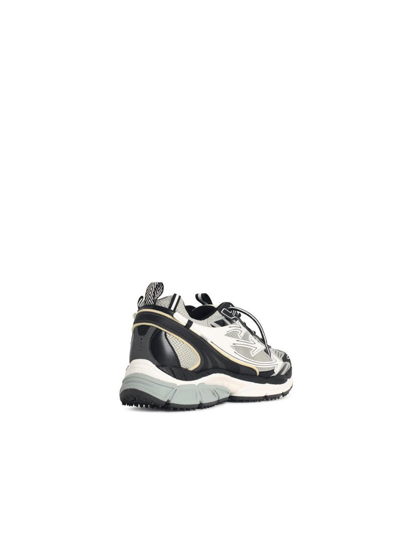 Off-White 'Be Right Back' Grey Mesh Sneakers
