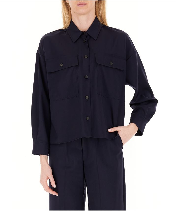 Weekend Virgin Wool Long Sleeve Shirt
