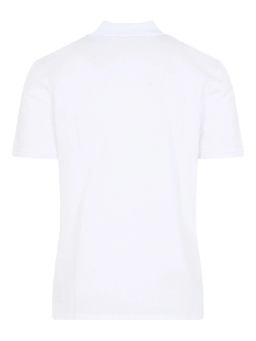 Givenchy White Front Chest Pocket Cotton Polo