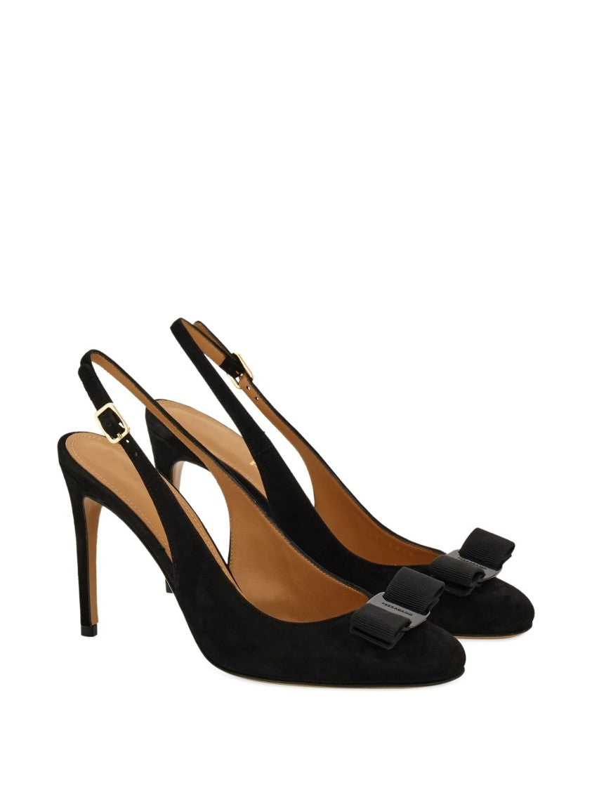 Salvatore Ferragamo Black Vibily 1 95 Pointed Heels
