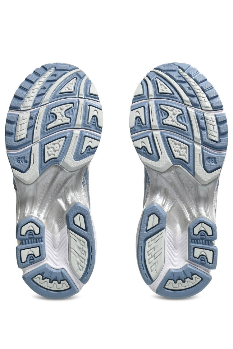 Asics White Light Navy Gel-Kayano 14 Sneakers
