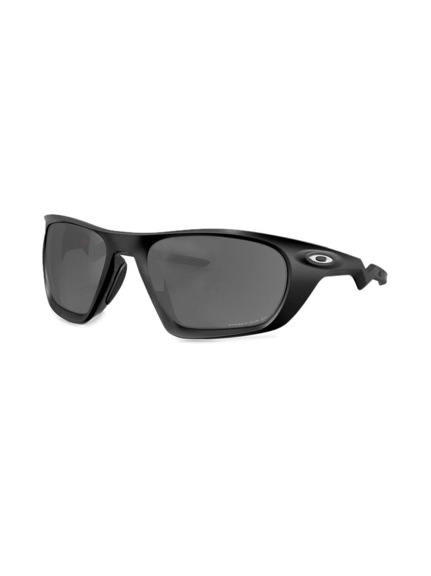 Oakley Matte Finish Wraparound Sunglasses With Signature Prizm™ Lenses