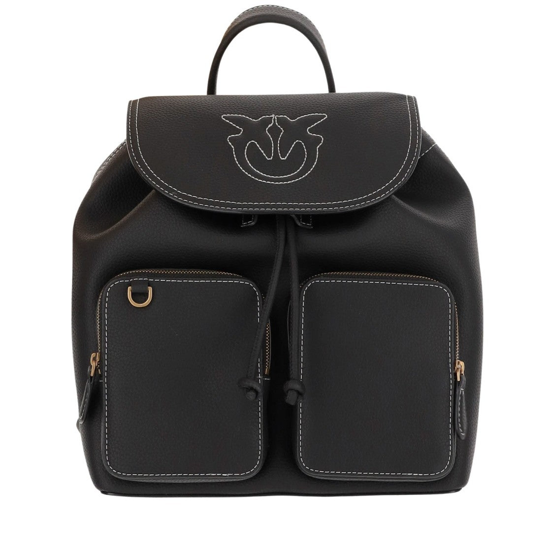 Pinko Carrie Leather Backpack