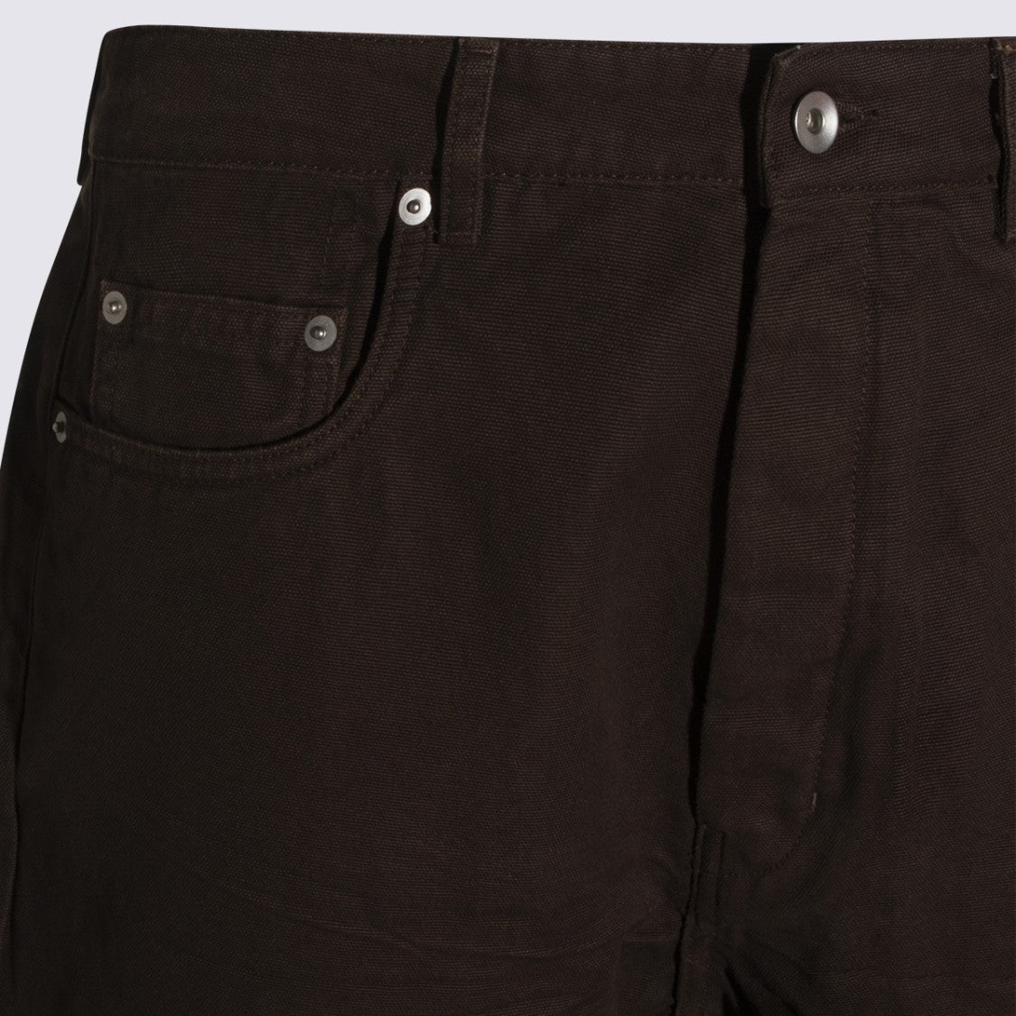 Drkshdw By Rick Owens Wide-Leg Trousers With Classic Five-Pocket Design