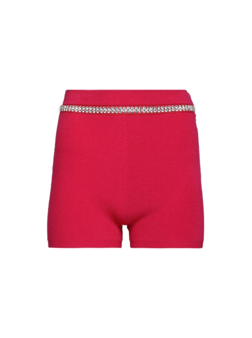 Rabanne Embellished Knit Shorts