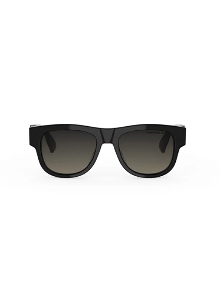 Dior Oblique S4i Rectangular Silver Sunglasses