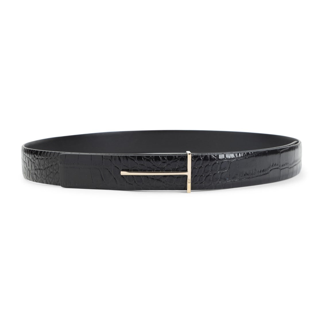 Tom Ford Black Calf Leather Belt