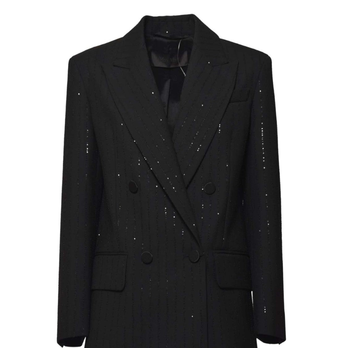 Max Mara Tailored Black Jacket With Structured Silhouette