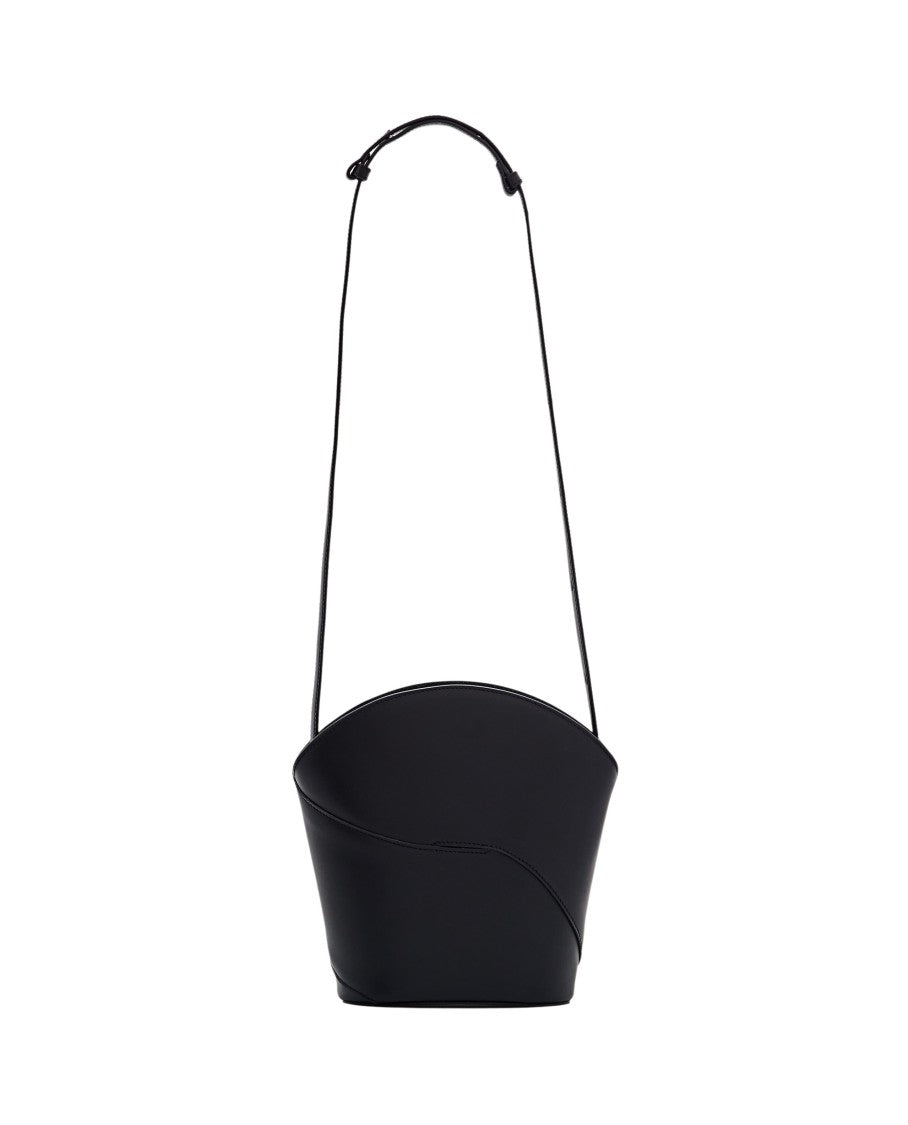 Maeden Oru Zip Leather Shoulder Bag