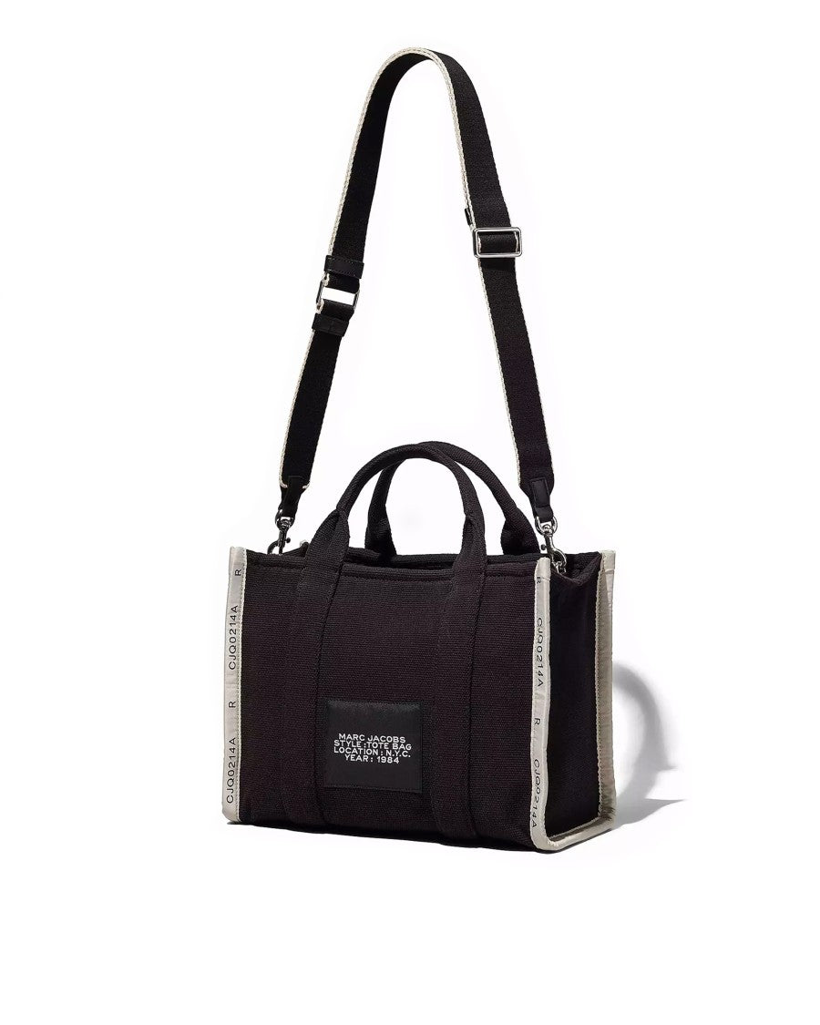 Marc Jacobs The Jacquard Medium Black Tote Bag