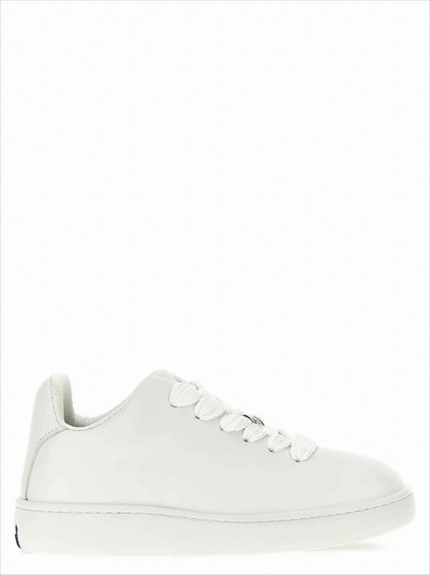 Burberry Low-Top Sneakers With Metallic Accents