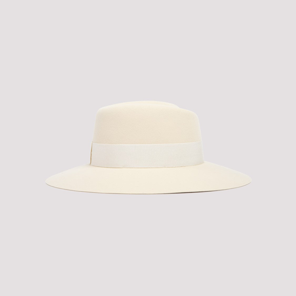 Maison Michel Virginie Panama Fedora With Grosgrain Ribbon