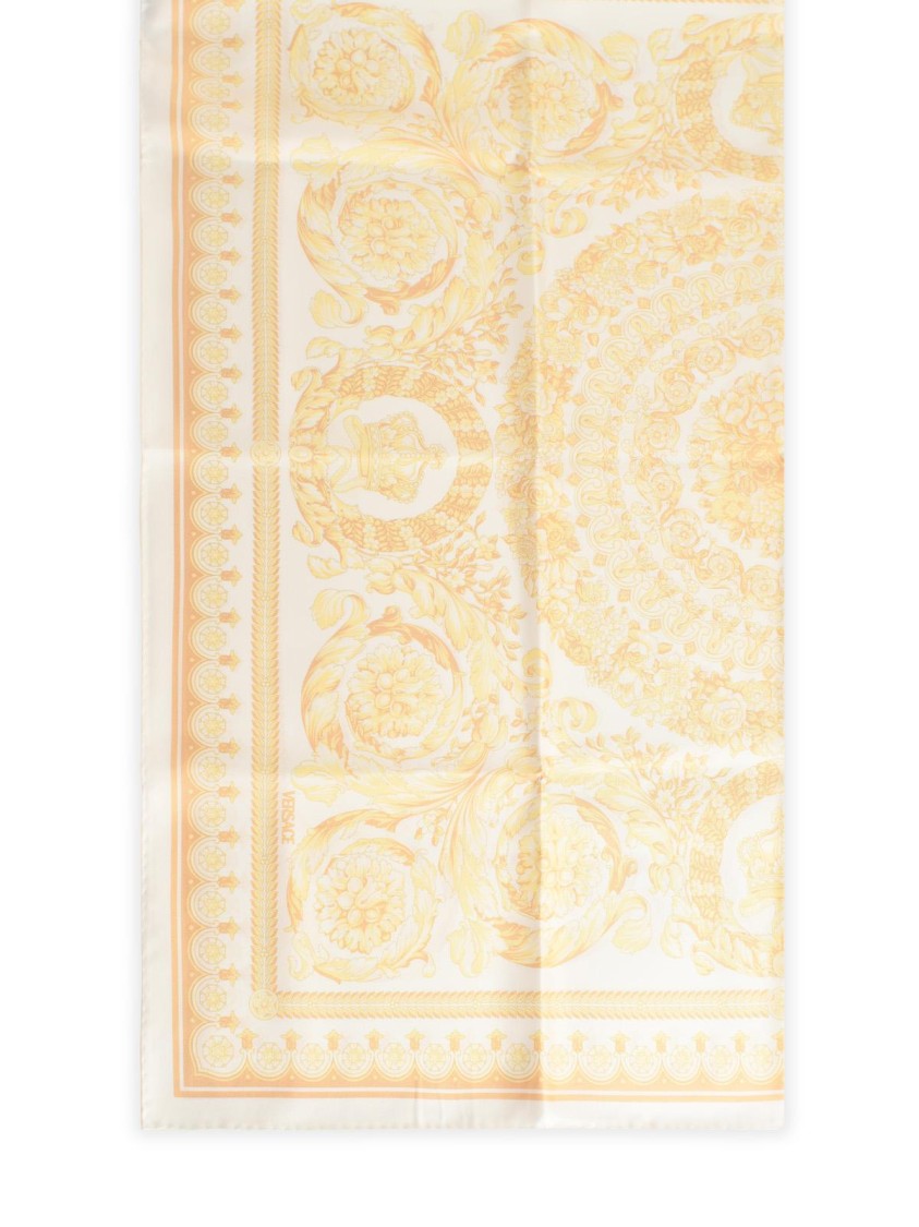 Versace 'Barocco' Large Silk Scarf