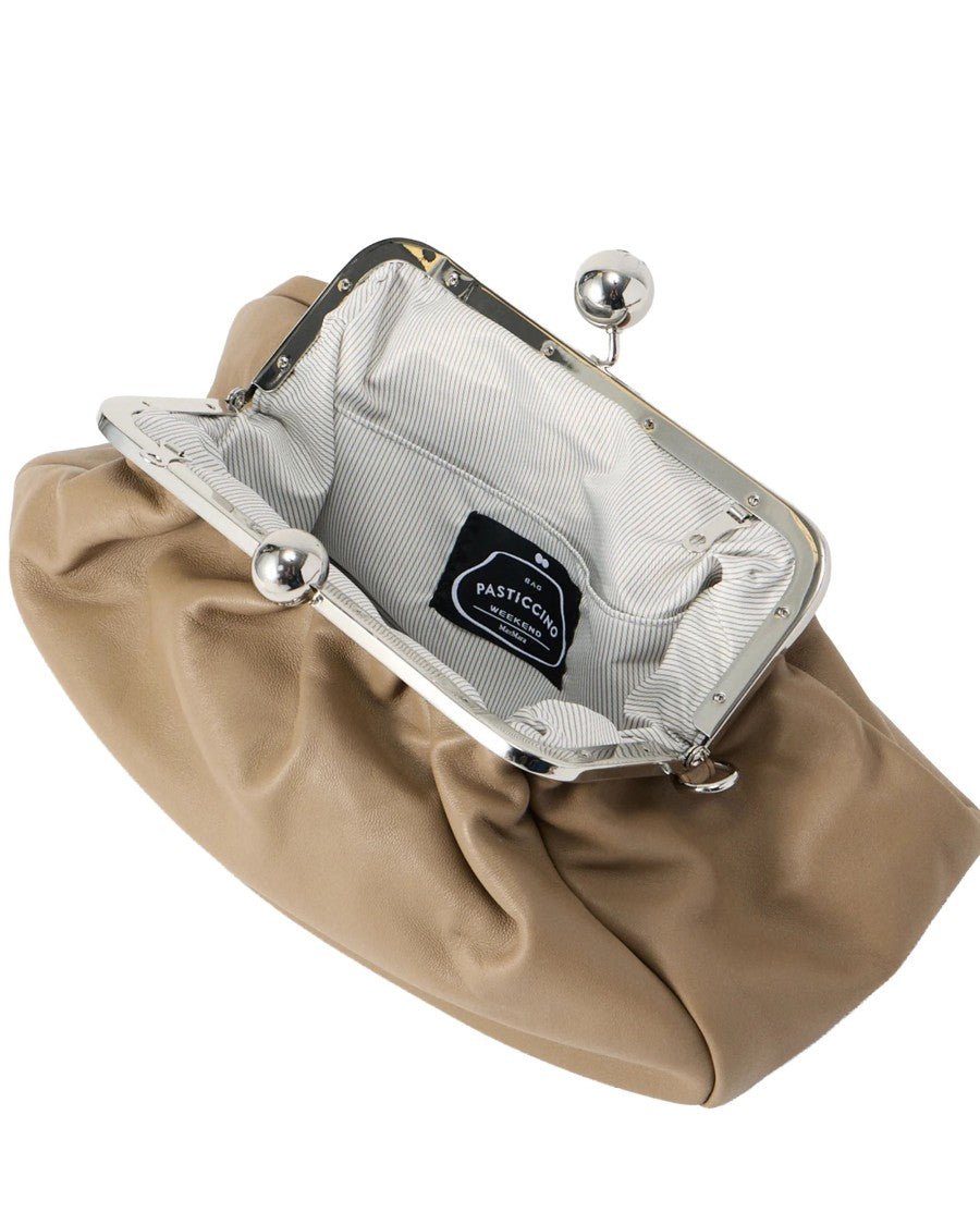 Max Mara Medium Deconstructed Leather Pasticcino Bag