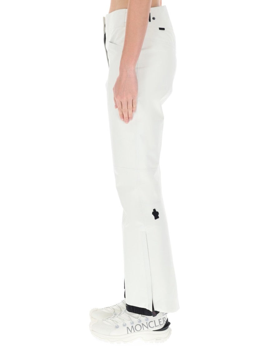 Moncler Grenoble Black Polyamide Reinforced Flared Ski Pants