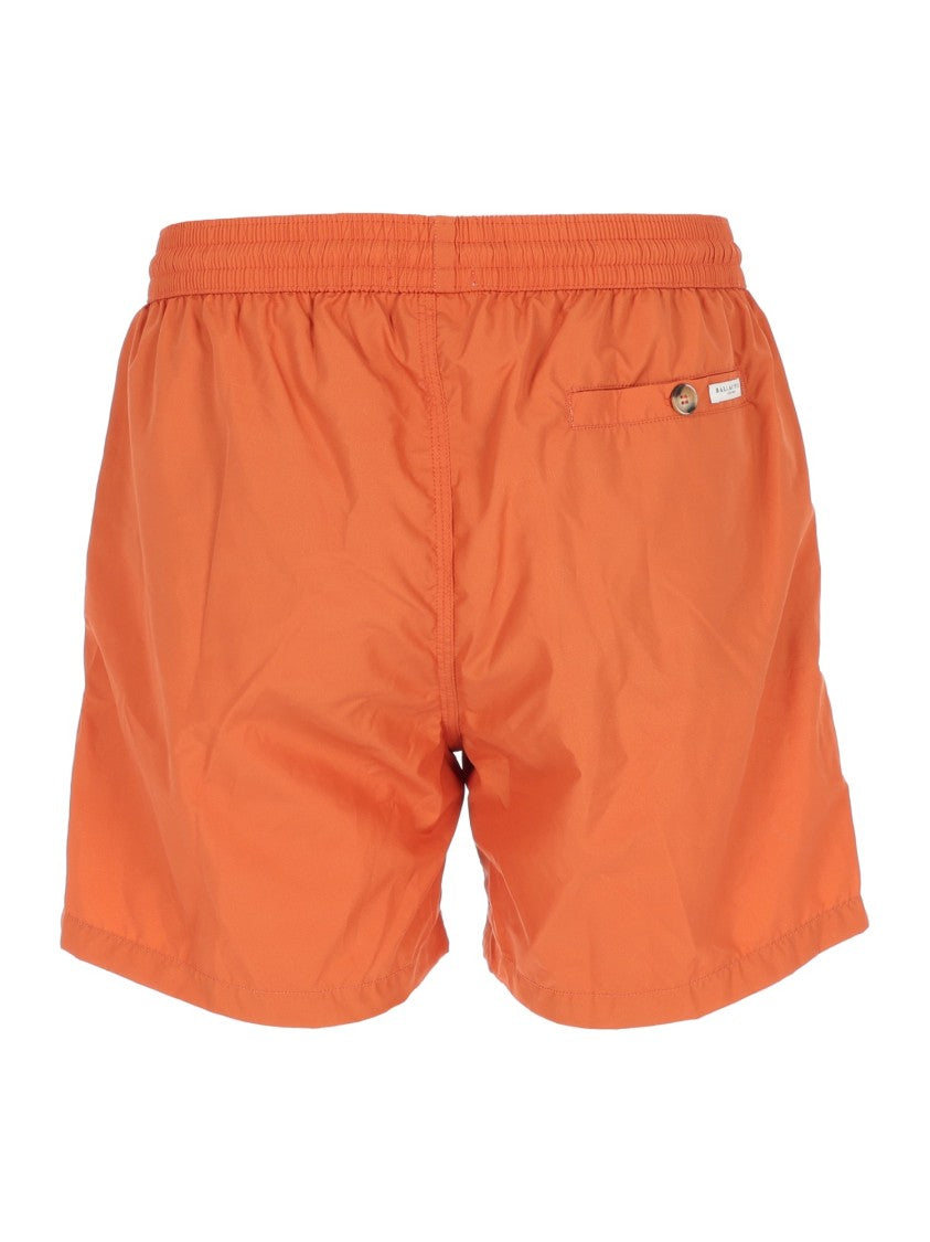 Ballantyne Orange Drawstring Pocket Swimwear