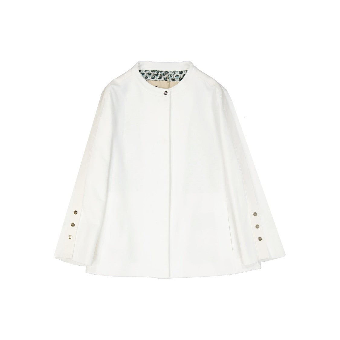 Herno Fully Lined Cotton Jacket With Decorative Button Details