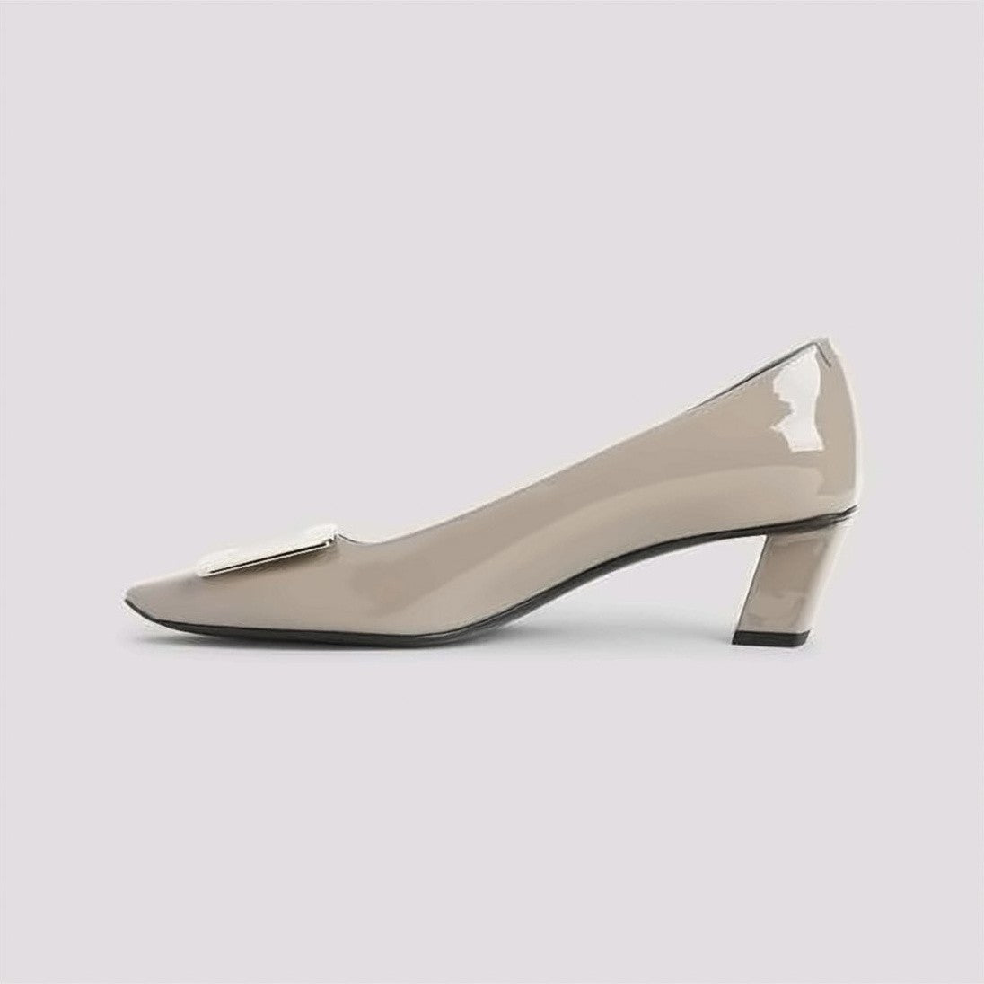 Roger Vivier Patent Leather Pumps With Block Heel