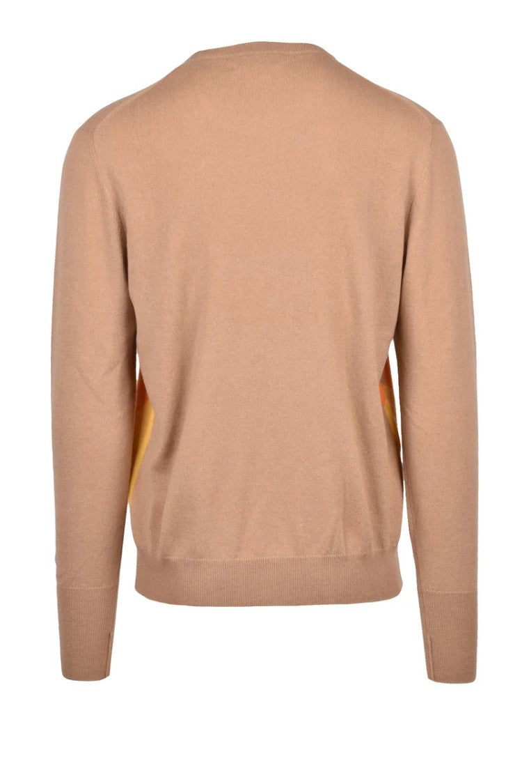 Ballantyne Crew Neck Pullover - Brown/Orange