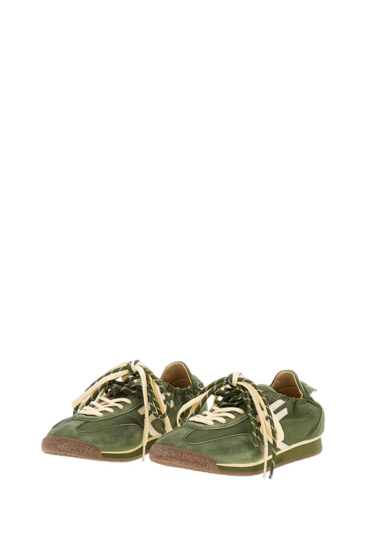 Puraai Green 6.02 Panther Nylon Sneakers