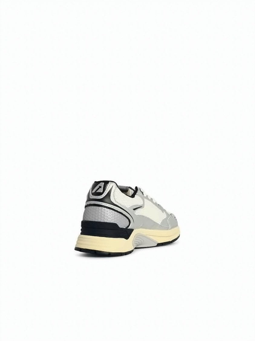 Autry Layered Sneaker With Textured Upper