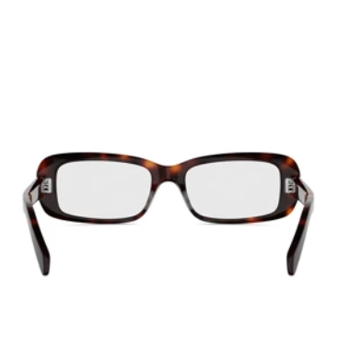 Celine Havana Three Dots Acetate Rectangular Sunglasses