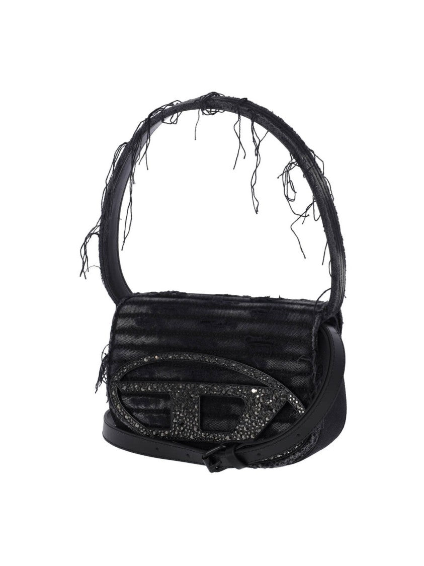 Diesel "1Dr" Shoulder Bag – Black