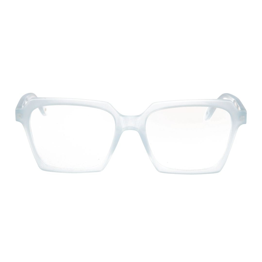 Kador Kallima Light Translucent Frosted Eyeglasses With Tapered Temples
