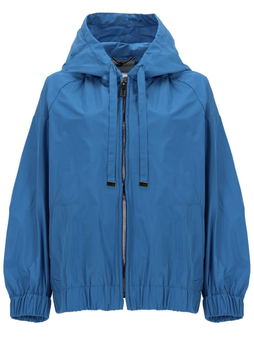 Max Mara Water-Resistant Oversized Taffeta Jacket