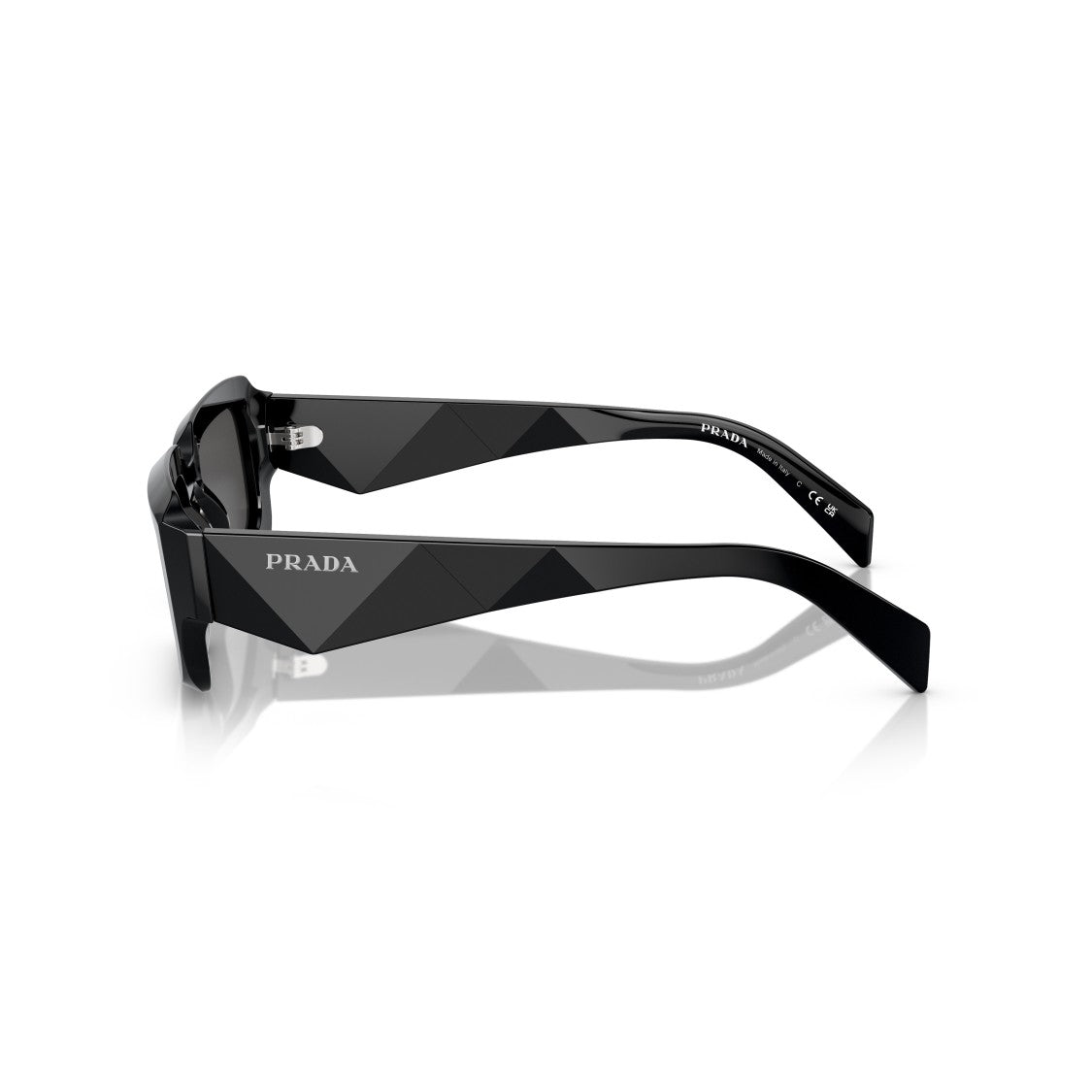 Prada 0Pr 27Zs Bold Geometric Acetate Sunglasses