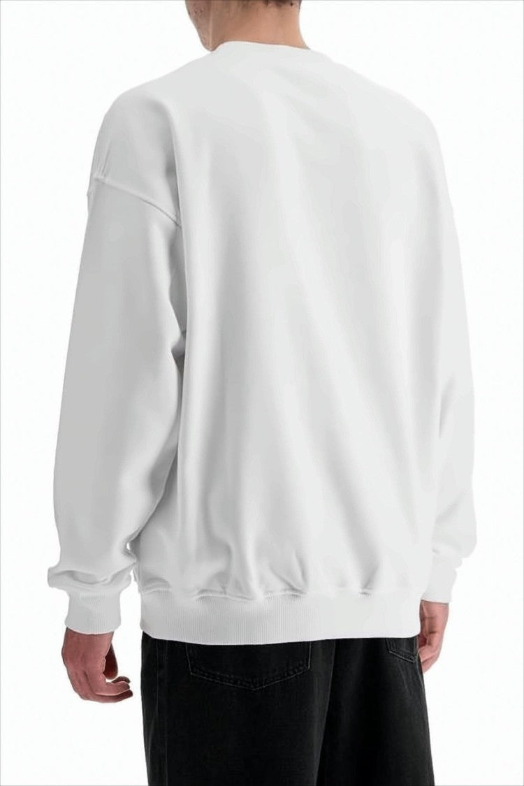 Diesel Relaxed-Fit Long-Sleeve Sweatshirt With Embossed Logo Detail