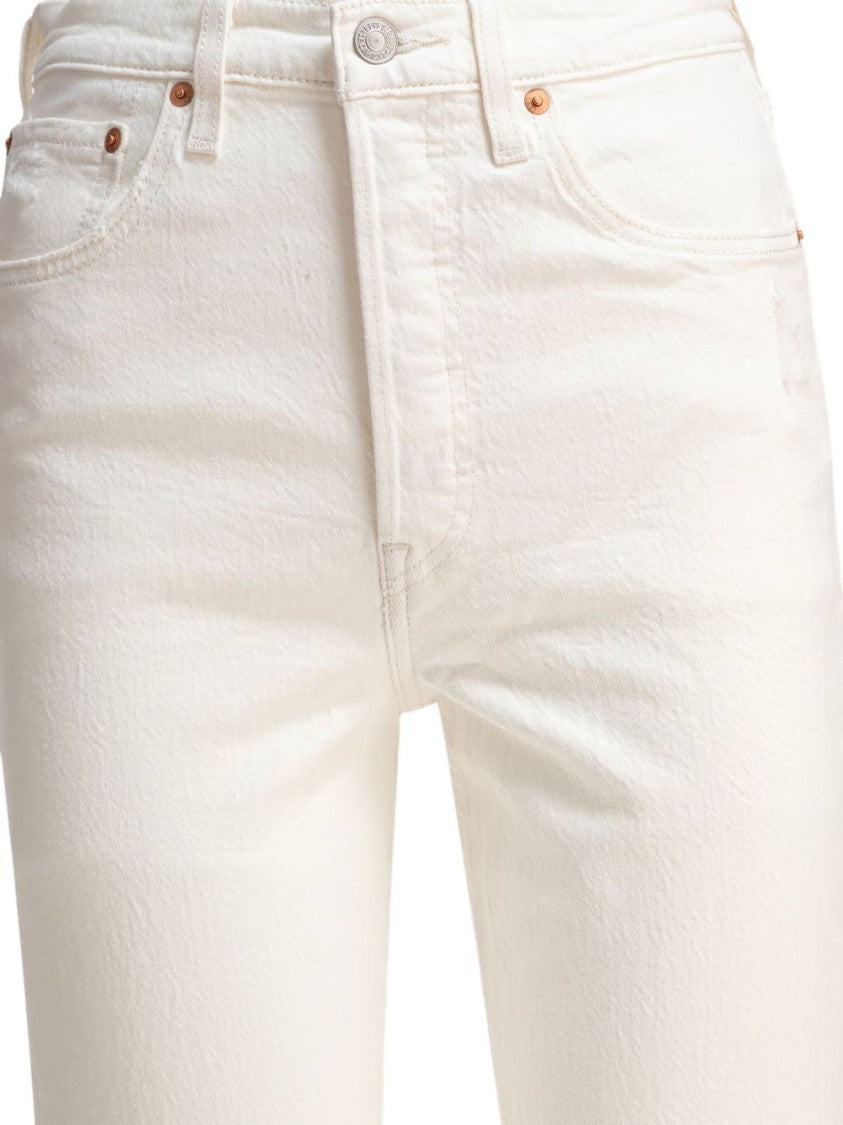 Levi's Straight-Leg High-Waist Jeans With Classic Five-Pocket Design