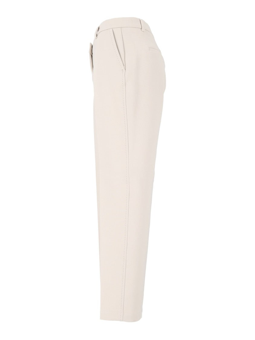 Peserico Tailored Straight-Leg Formal Pants