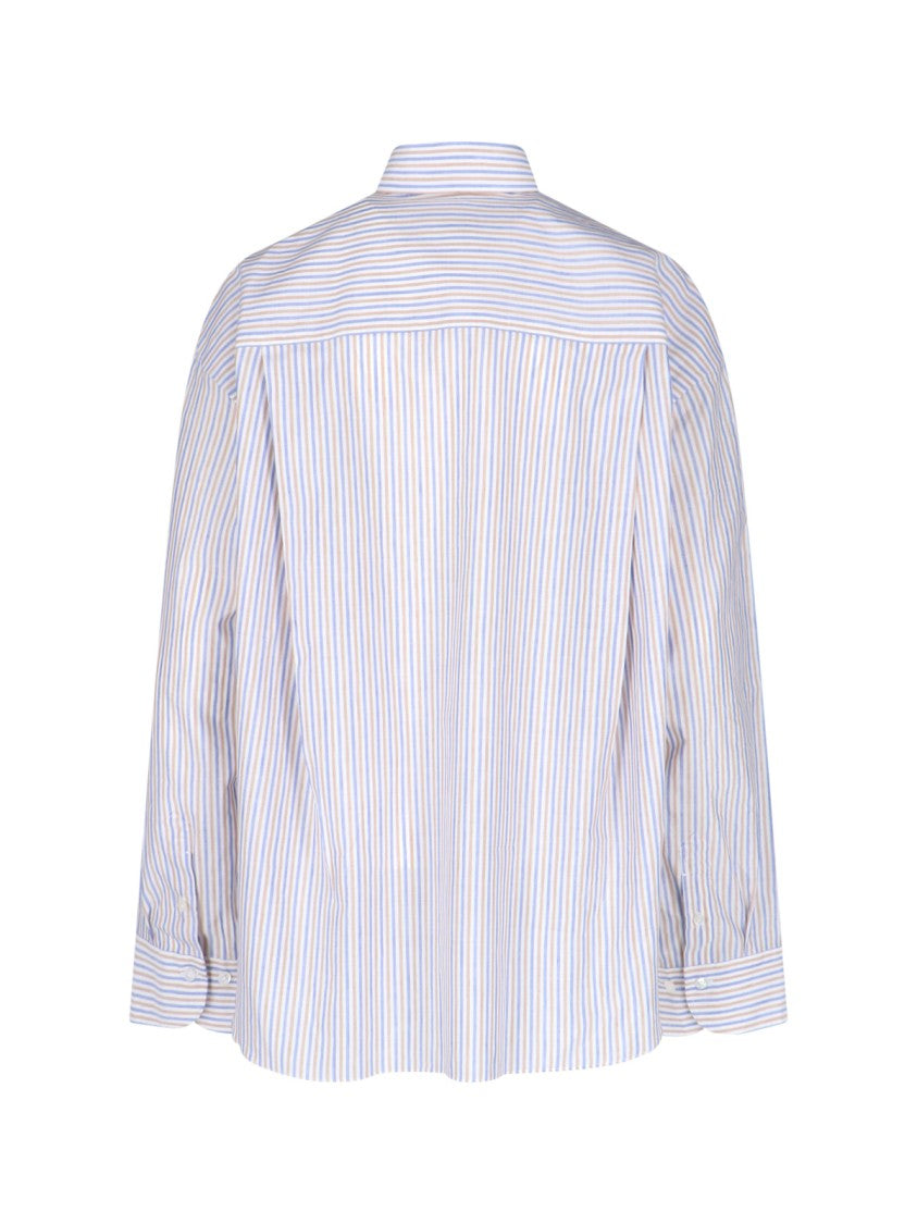 Finamore "Oriana" Oversize Shirt – White