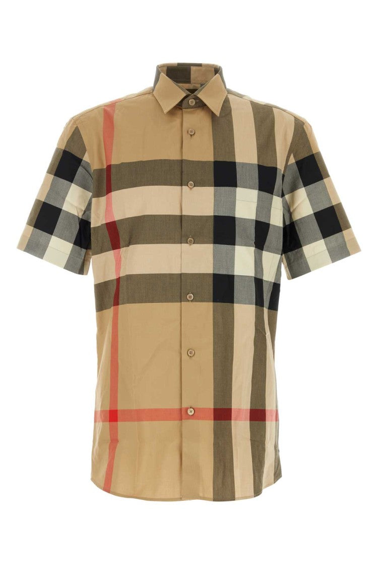 Burberry Embroidered Poplin Shirt