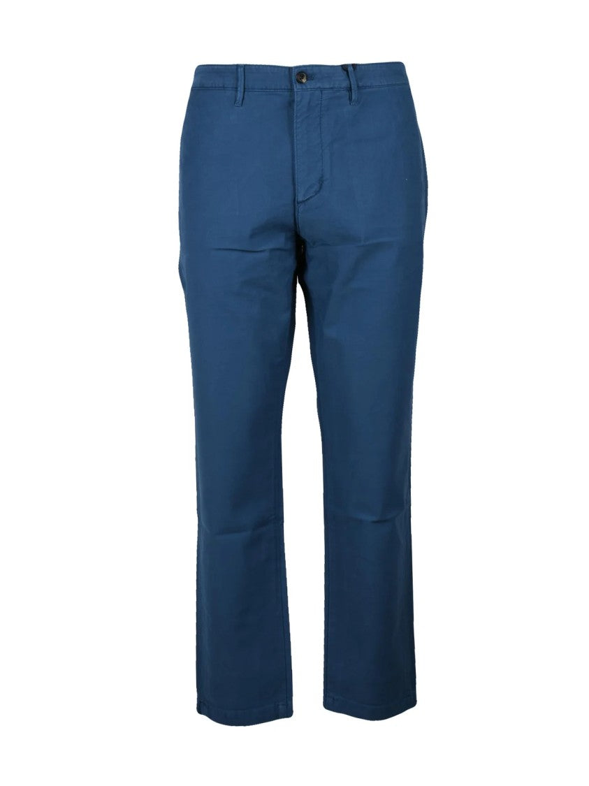 Tommy Hilfiger Relaxed Tapered Trousers In Deep Blue