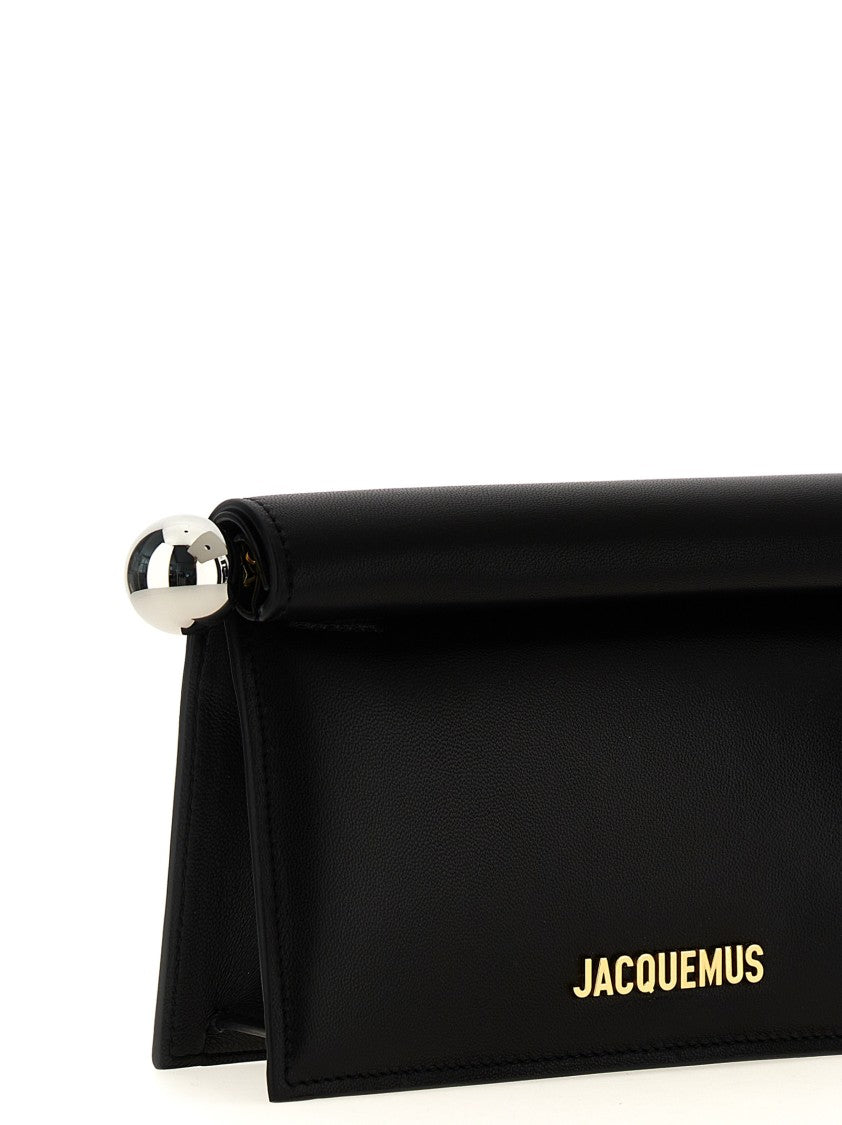 Jacquemus La Petite Pochette Rond Carré' Clutch