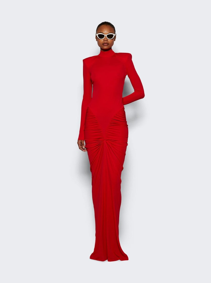 The New Arrivals By Ilkyaz Ozel Darja Gown Firedance - Red