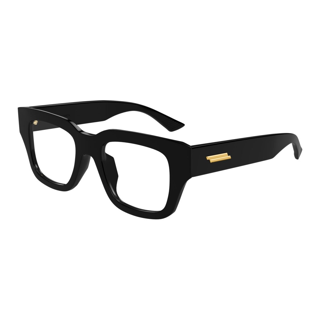 Bottega Veneta Bv1361o Bold Rectangular Sunglasses In Recycled Acetate