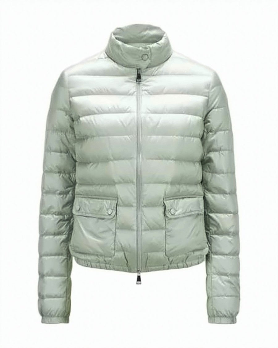 Moncler Quilted Padded Jacket With High Stand Collar