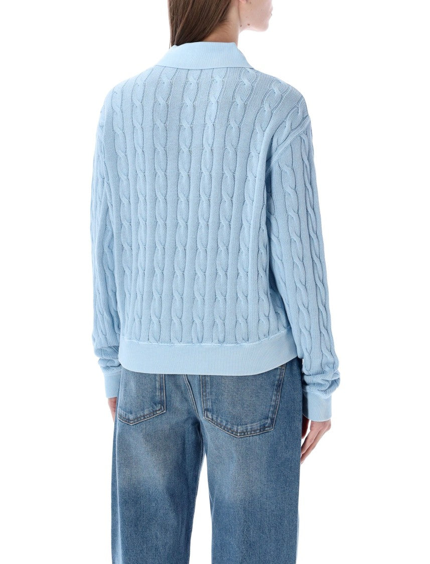 Polo Ralph Lauren Crew Neck Knit Polo Collar Sweater