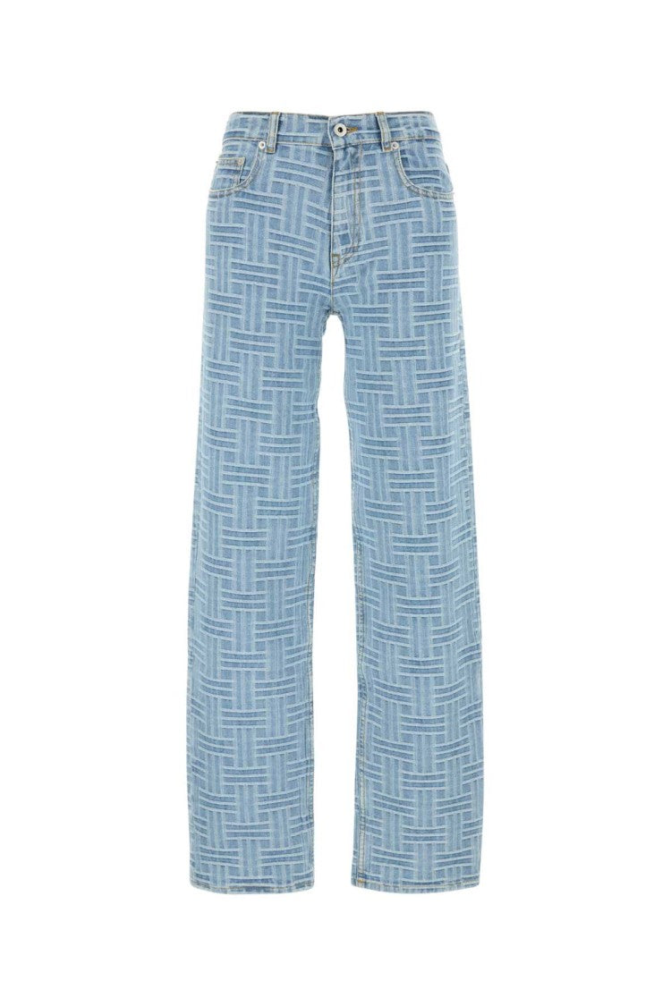 Kenzo Embroidered Denim Jeans