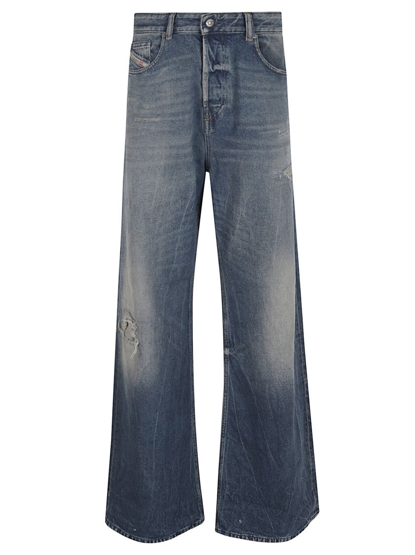 Diesel Distressed Organic Cotton Jeans