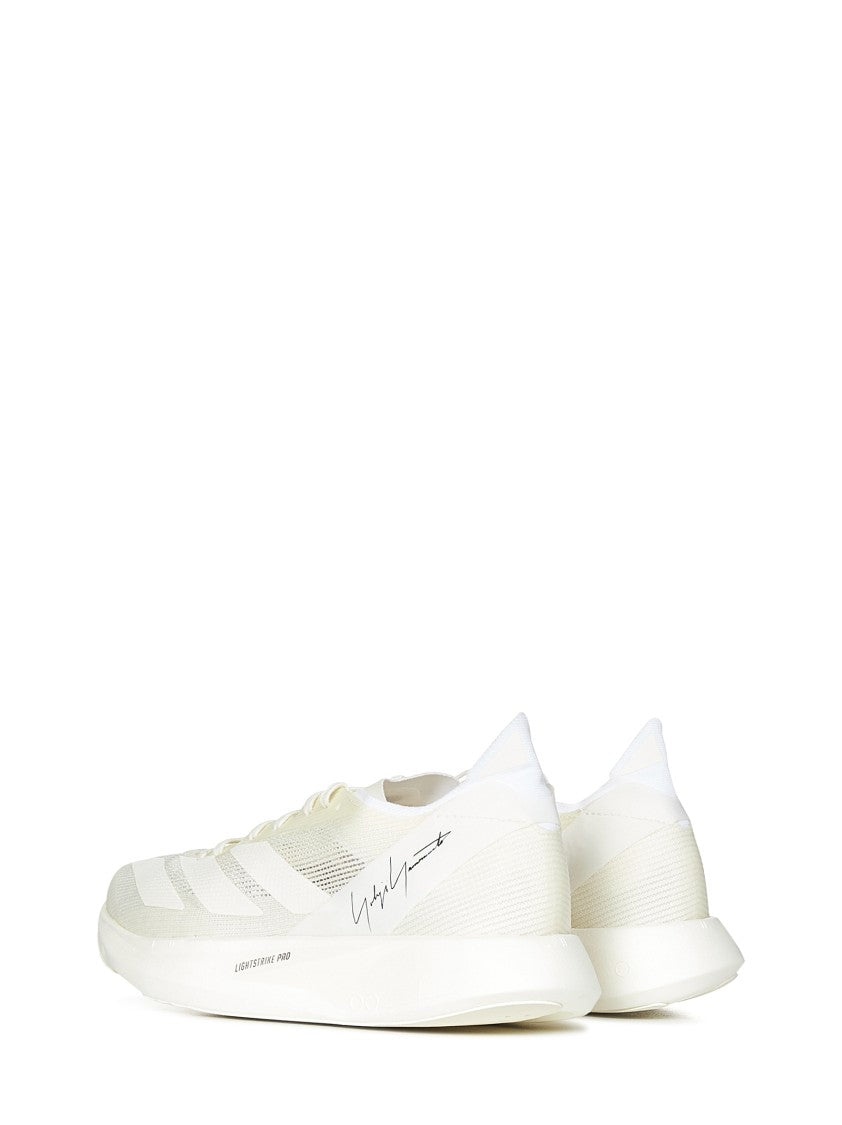 Y-3 Pristine White Sneakers