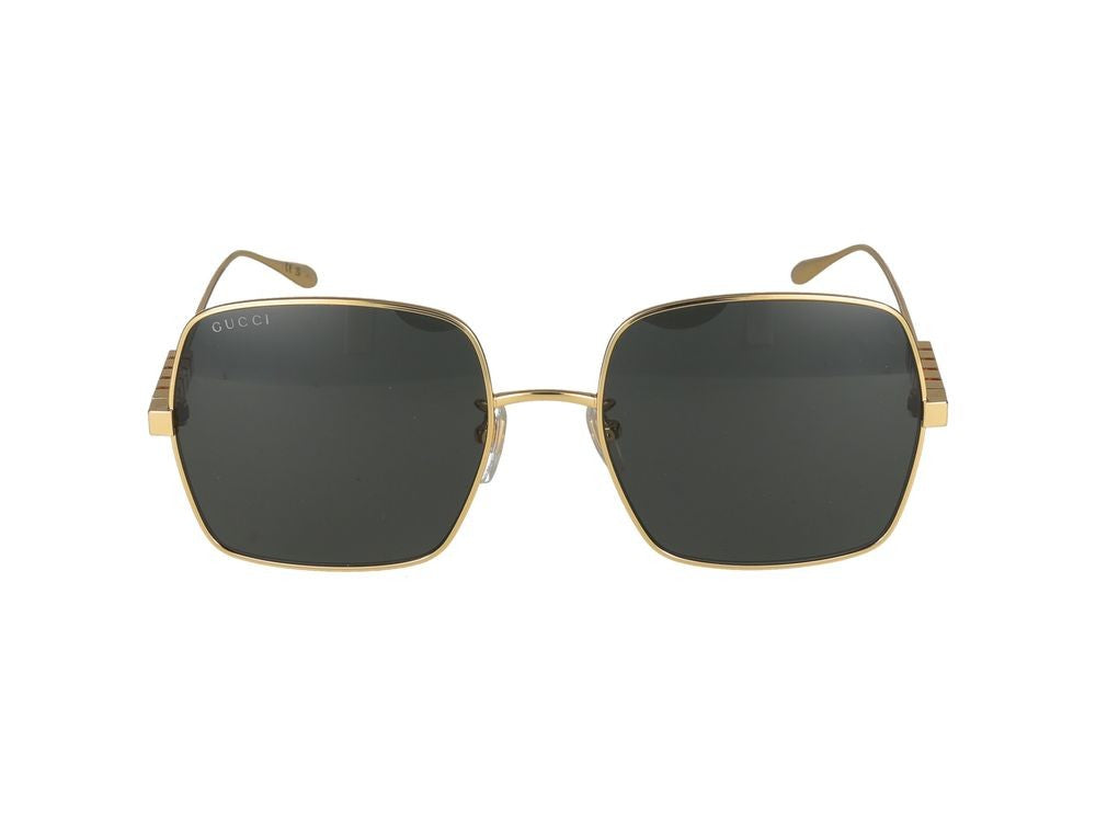 Gucci Sunglasses Gg1434s 001 Gold Gold Grey 57/19/145