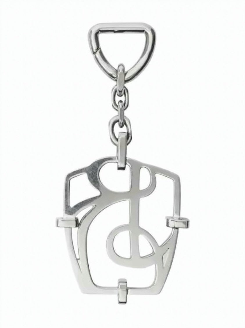 Burberry Polished Brass Keyring
