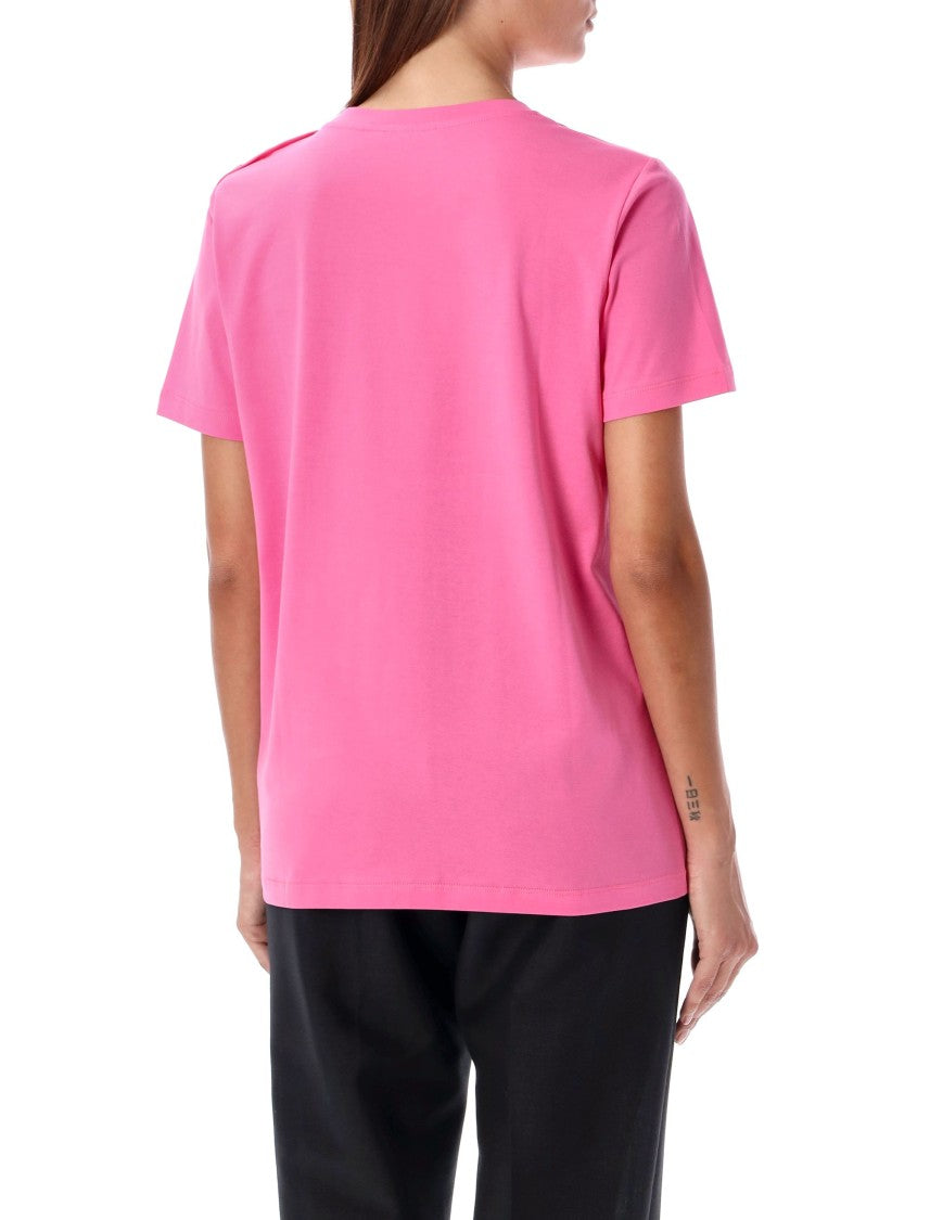 Balmain Flocked Paris T-Shirt